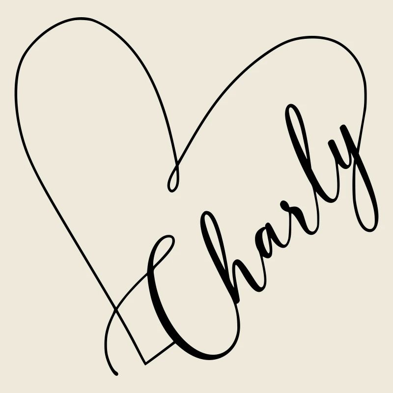 Charly Name Heart Line