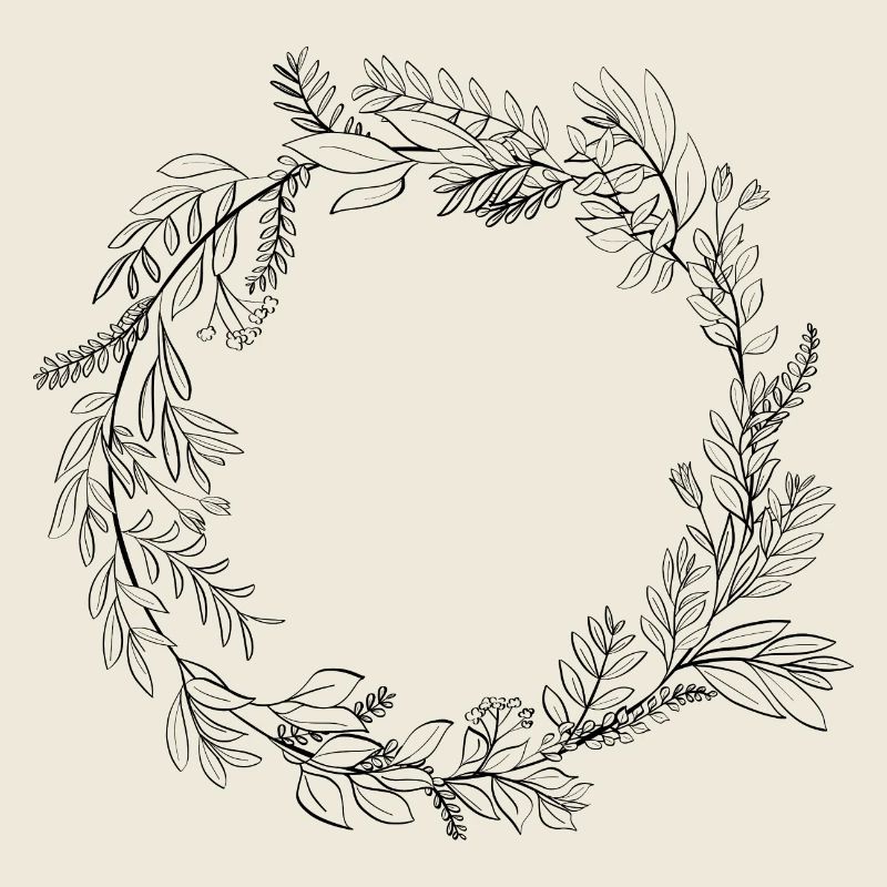 Floral wreath