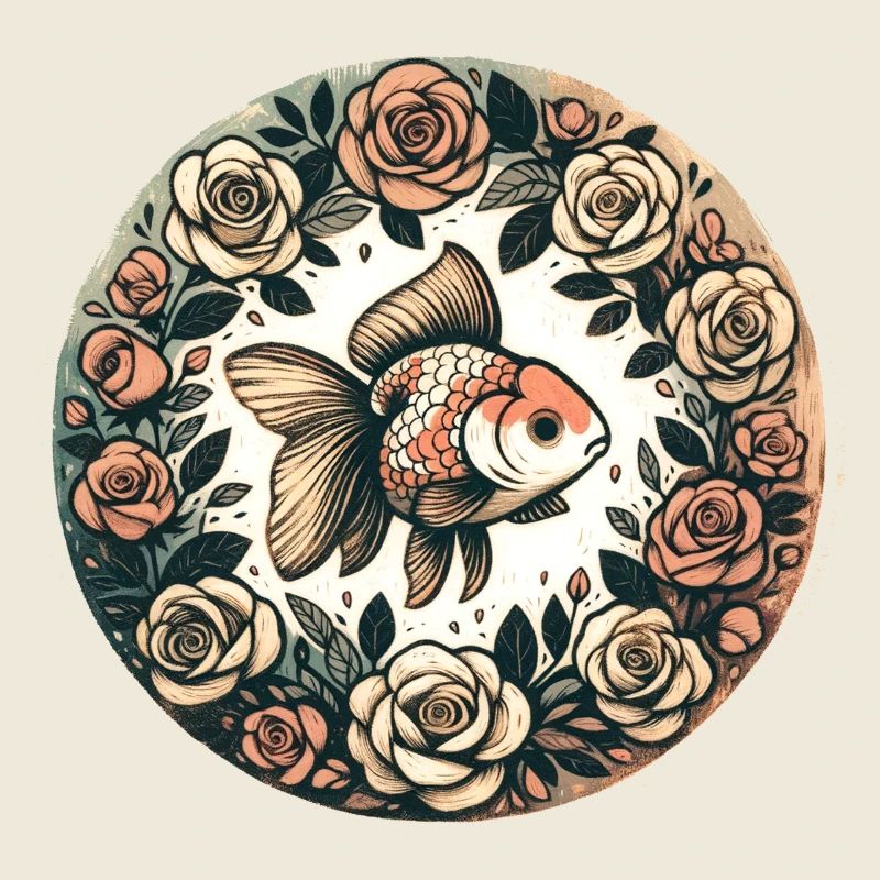 Fancy Oranda Goldfish
