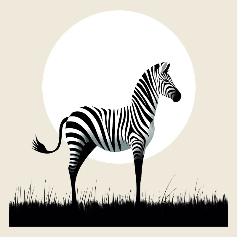 Zebra Minimalism
