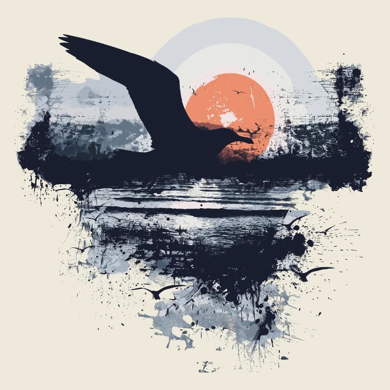 Möwe Seevogel Leuchtturm