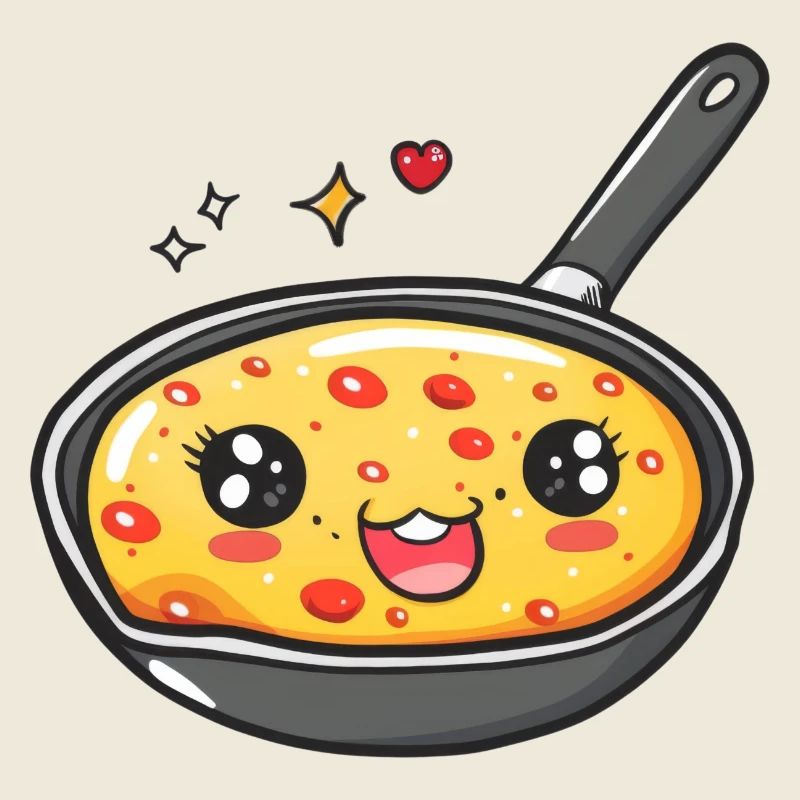 Funny Pan Cartoon