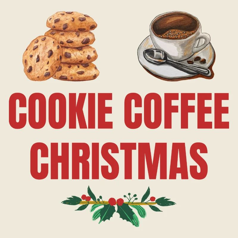 Cookie Café Réveillon de Noël