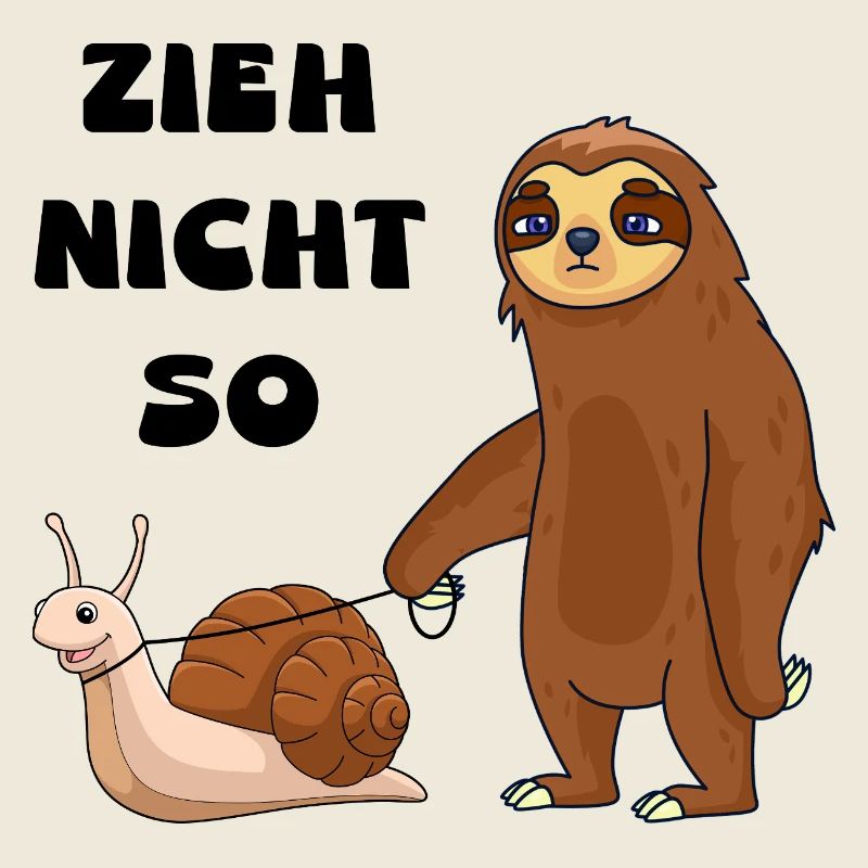 Ne tirez pas un escargot et un paresseux