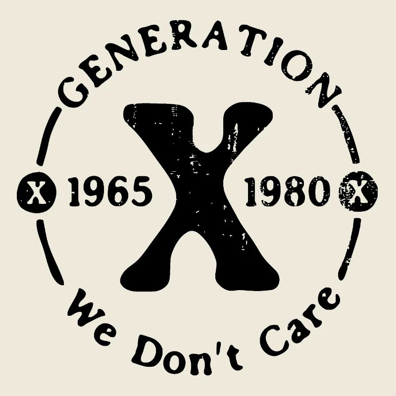 Generation X Stay Strong Positive Quote Cute 80s
