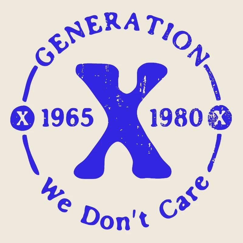 Generation X Stay Strong Positive Quote Cute 80s