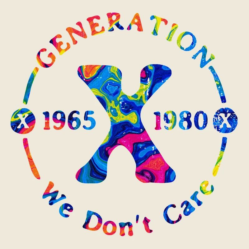 Generation X Stay Strong Positive Quote Cute 80s