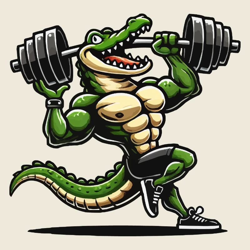 krokodil comic fitness