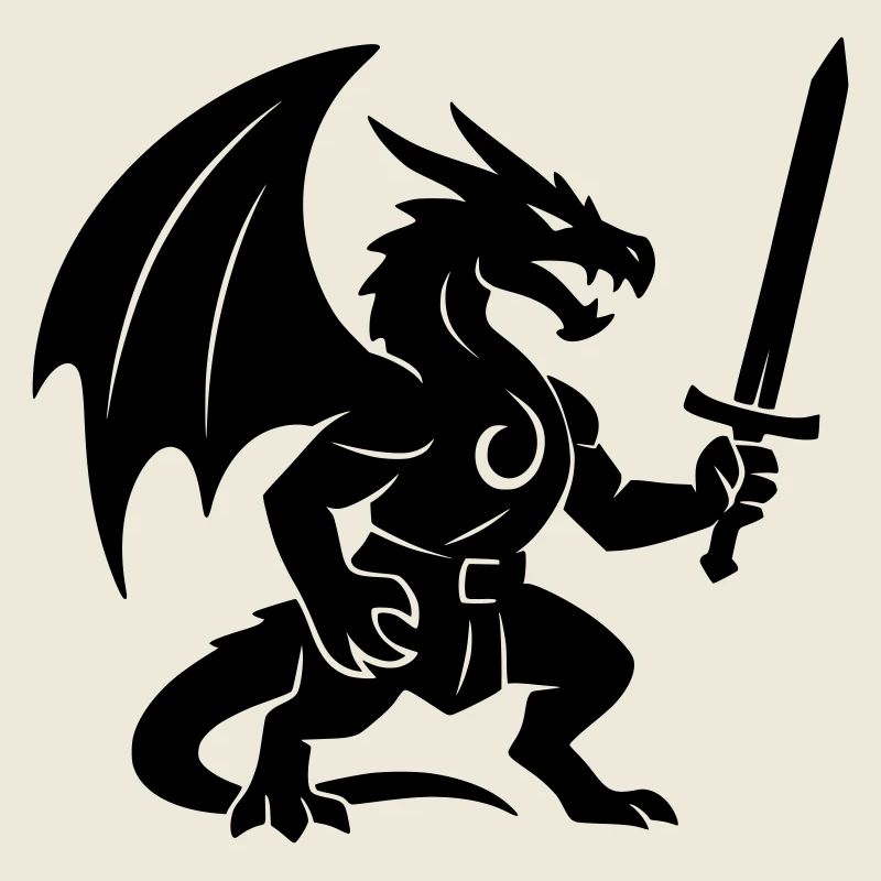 Dragon Fighter (black)