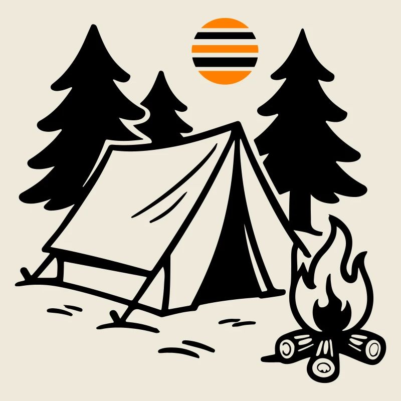 Tent Campfire Camping