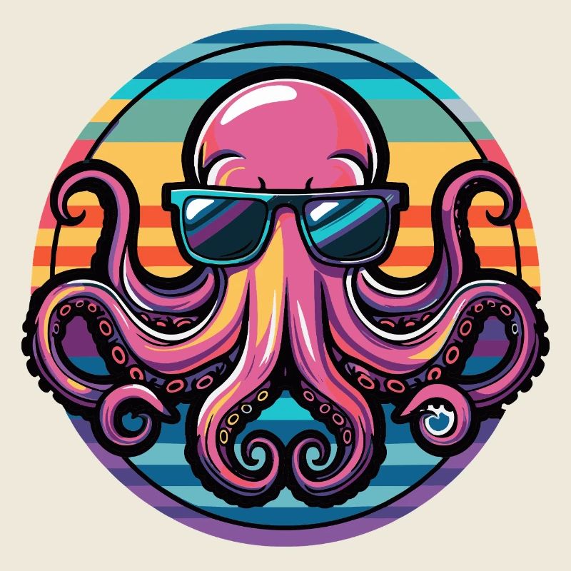 Octopus Cool Comic