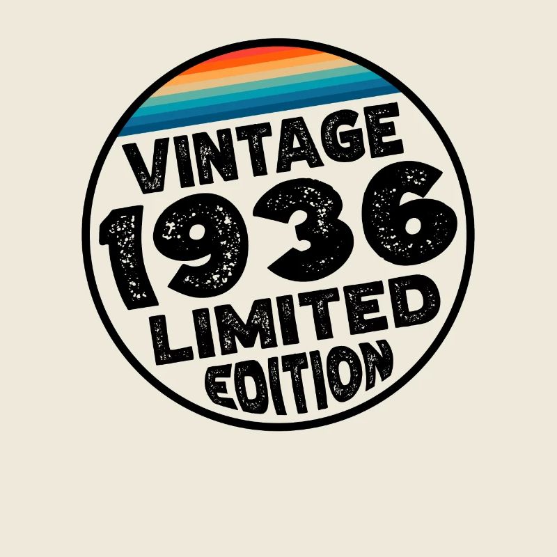 Limited Edition since 1936 Geburtstag Geschenk