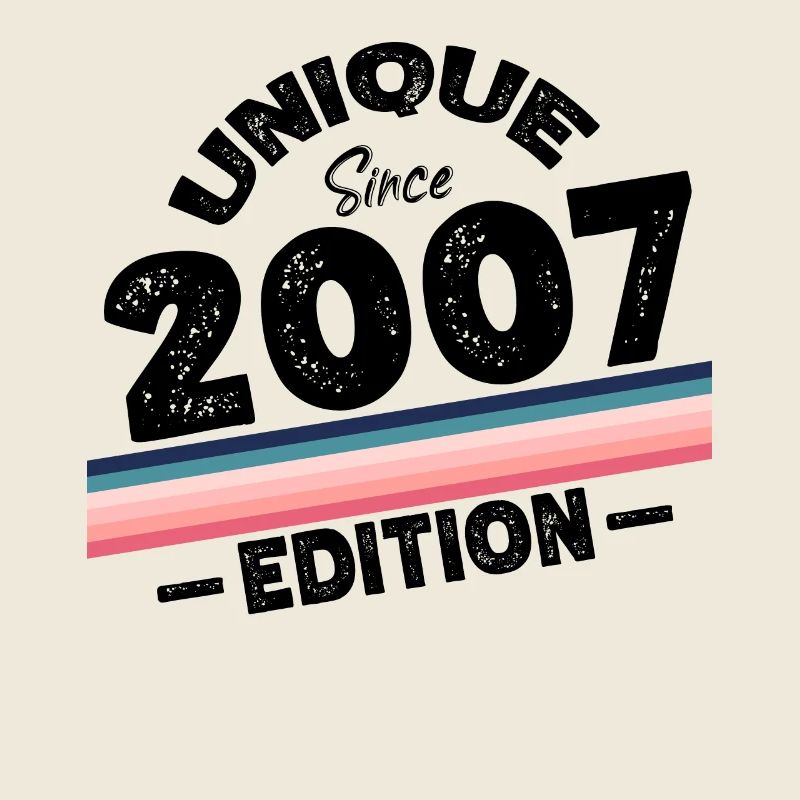 Unique depuis 2007 Edition Anniversaire Millésime 2007