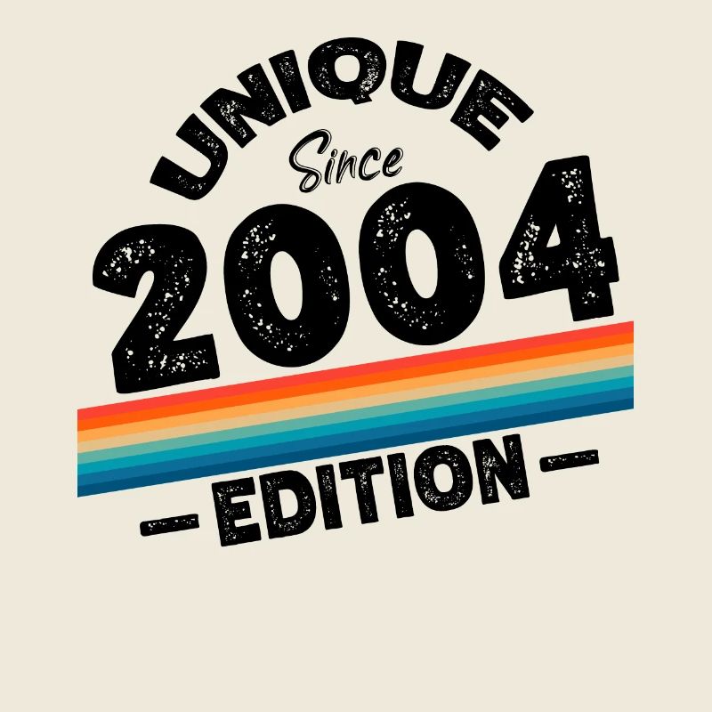 Unique depuis 2004 Edition Anniversaire Millésime 2004