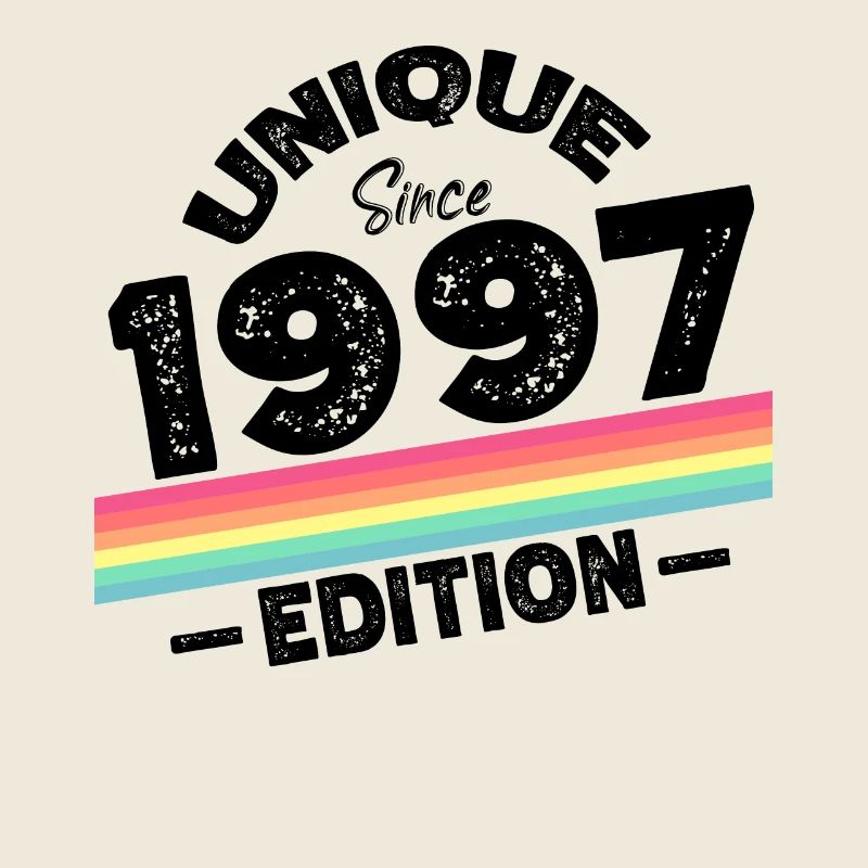 Unique seit 1997 Edition Geburtstag Vintage 1997