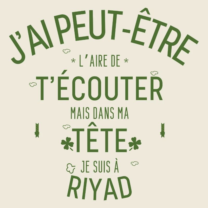 Dans ma Tête je suis à Riyad