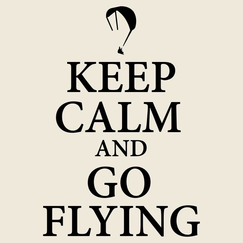 Keep calm go flying