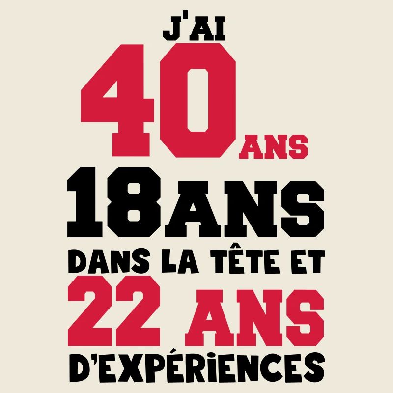 j'ai 40 ans