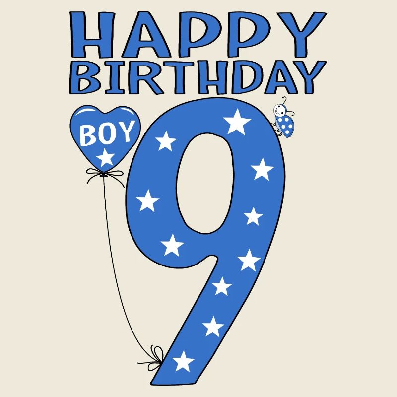 9. Geburtstag Junge Maikäfer