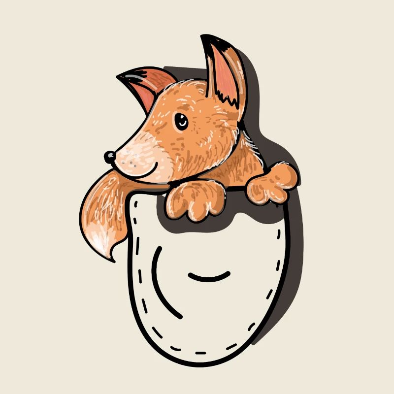 Fuchs in Tasche