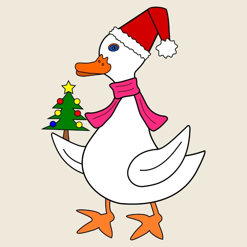 Gans an Weihnachten
