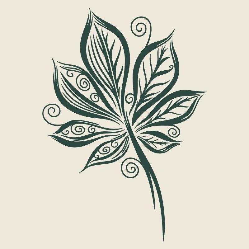 Chestnut Leaf Leaf Chestnut