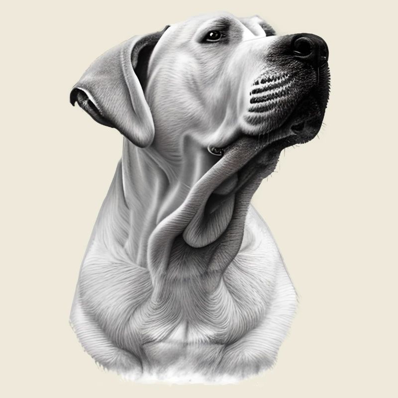 Stolzer Labrador blond