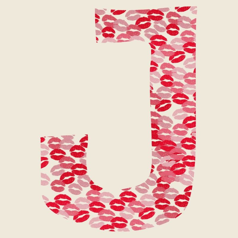 Buchstabe J - bisous Hemd