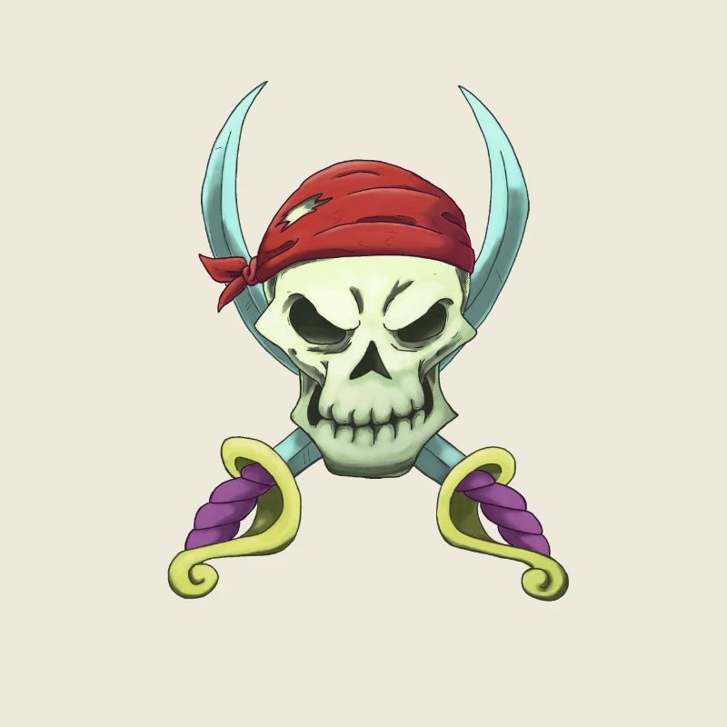 Crâne de pirate