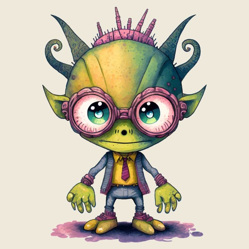 NERDY forever - Nerdy Alien