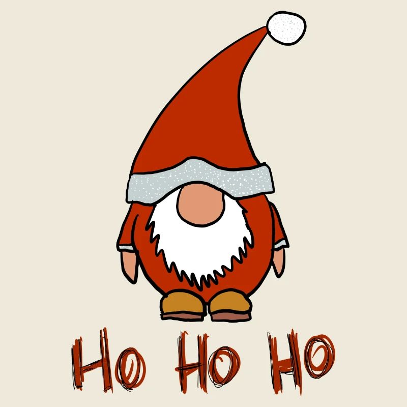 Weihnachtsmann Klein Dick hohoho