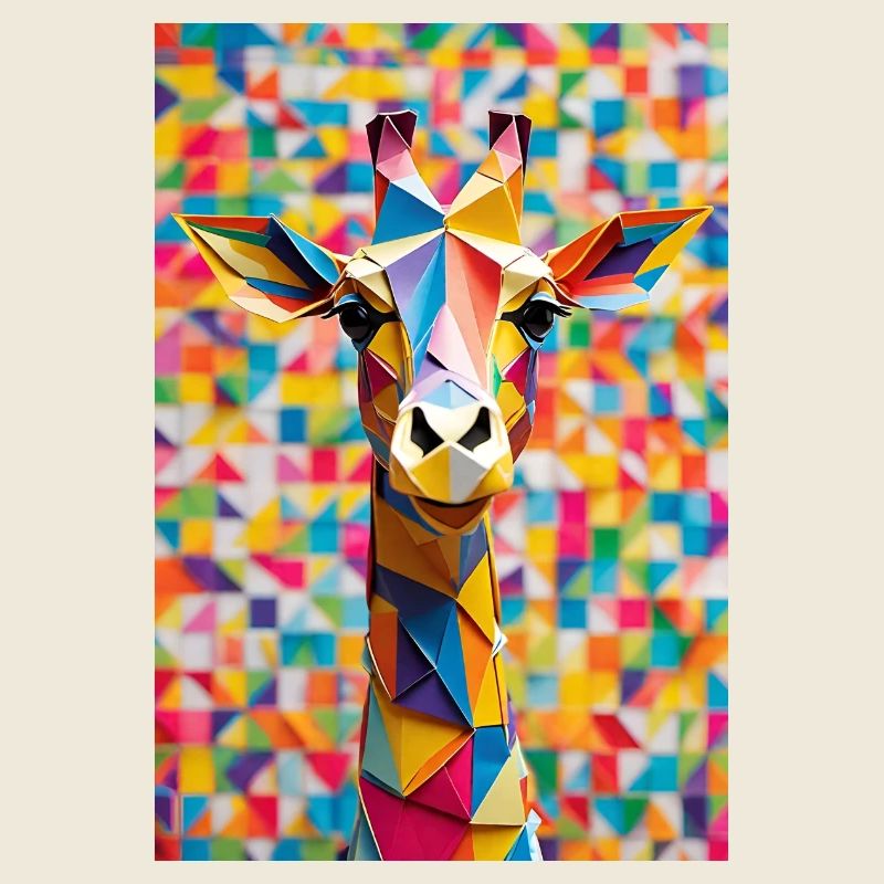 Regenbogen-Giraffe