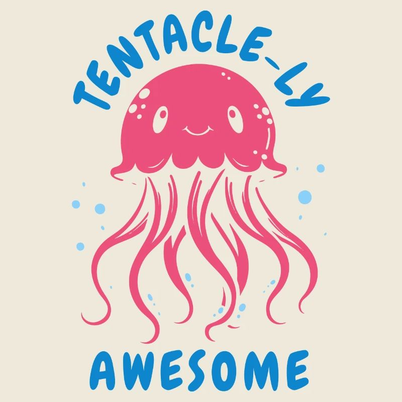 Tenacle-ly Awesome - Jellyfish with Tentacles