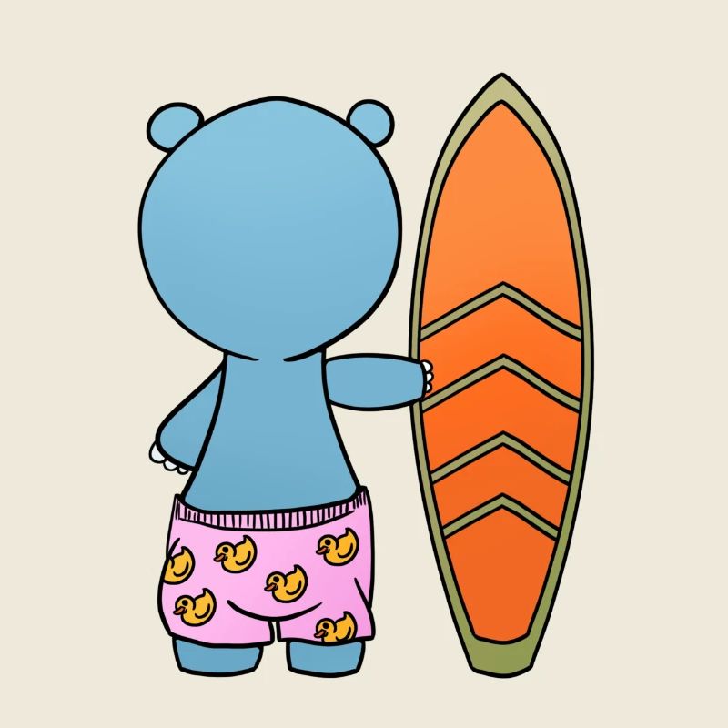 Hippo Surfboard