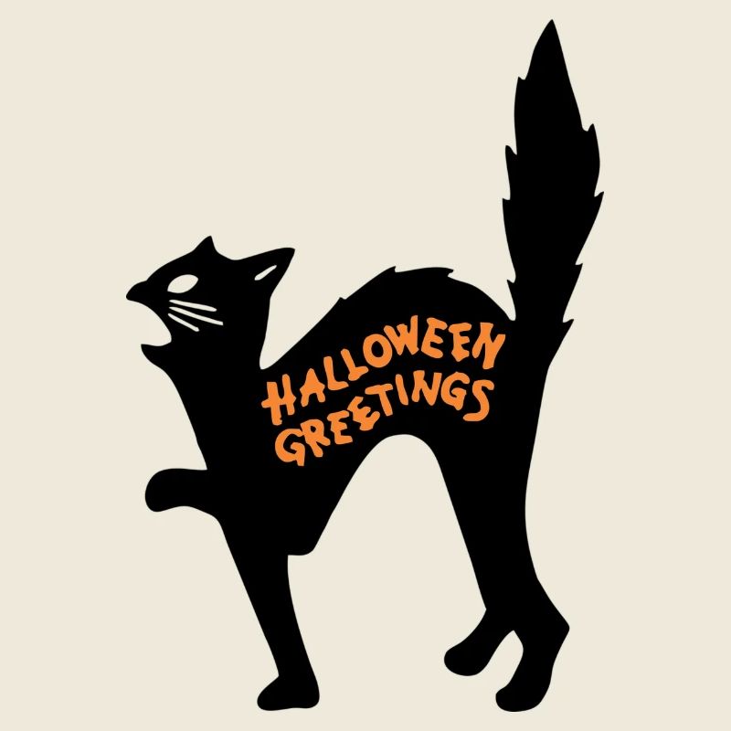 chat d'halloween