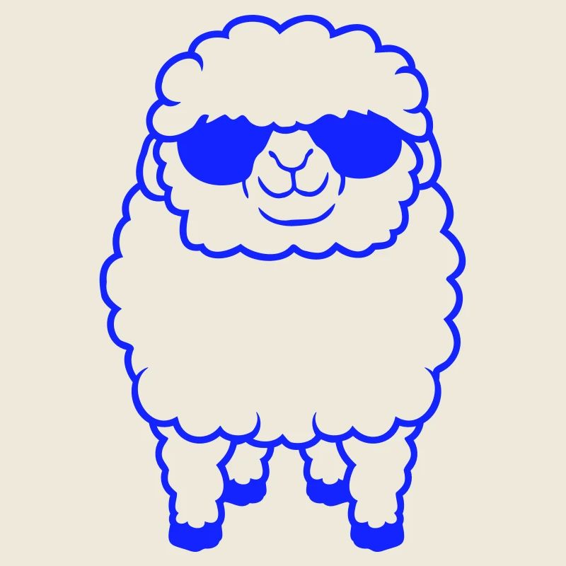 Sheep Sunglasses Party Sheep Lamb Cute Cool