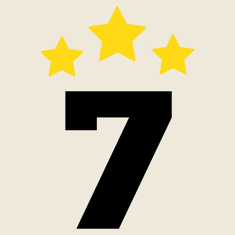 7 ans étoile - cadeau de 7e anniversaire