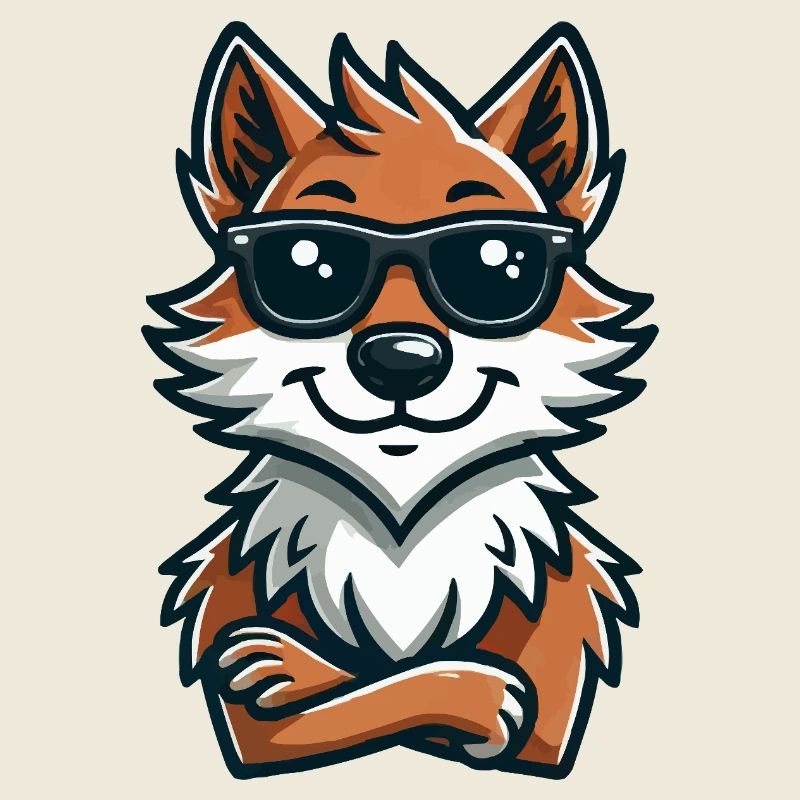 wolf sonnenbrille comic