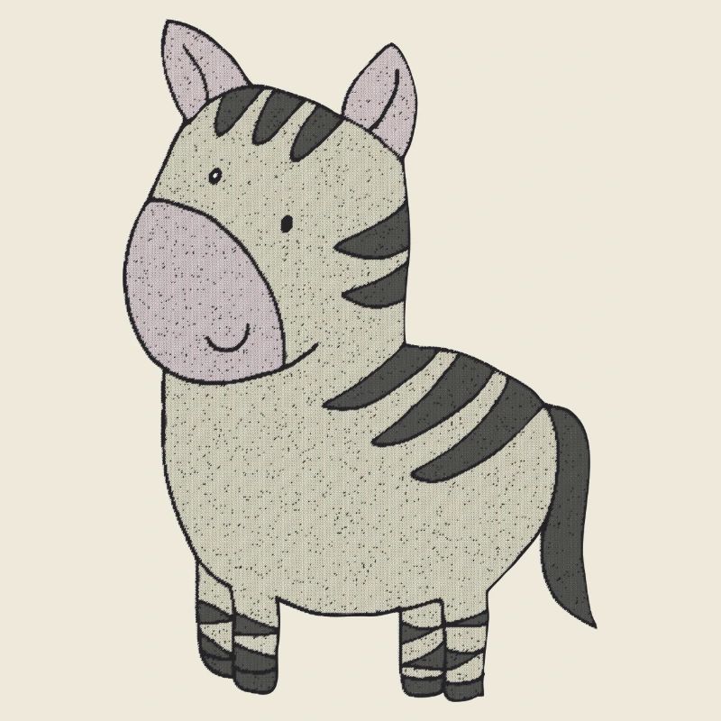 zebra stoff
