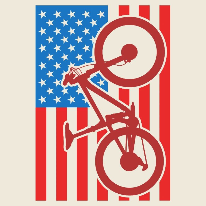 Drapeau du VTT des États-Unis