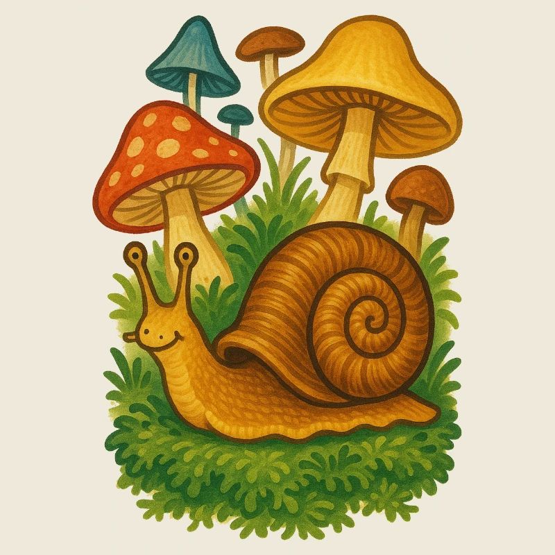 Mushroom Grove Snail