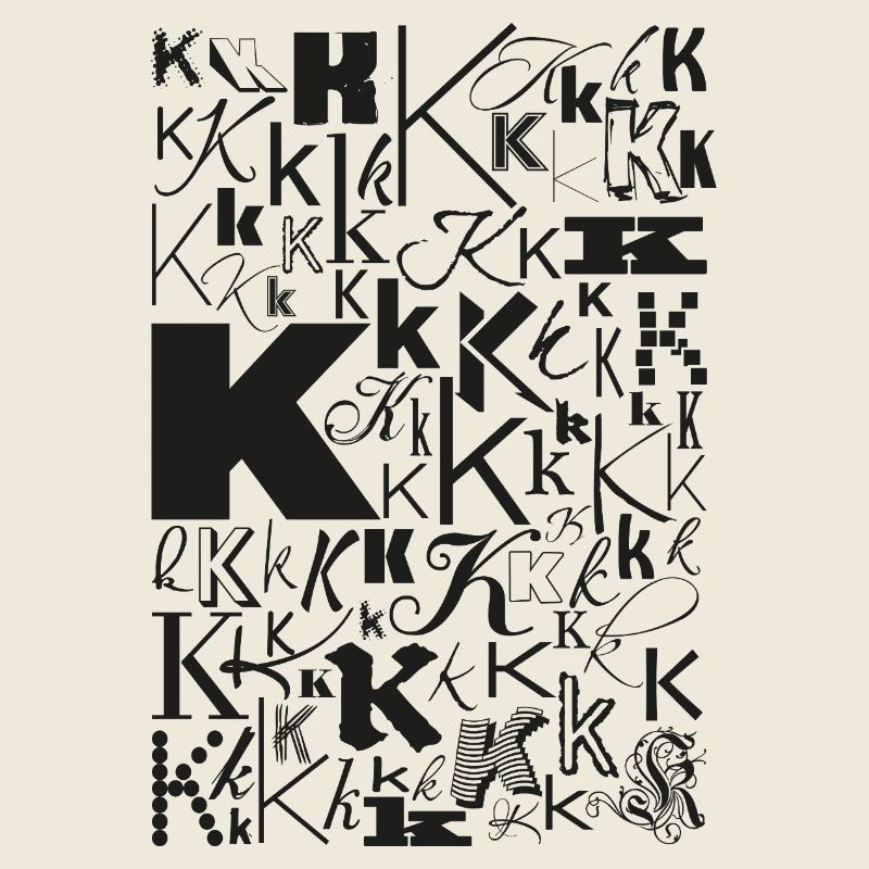 Typo K - Conception de lettres pour les amateurs de polices de caractères