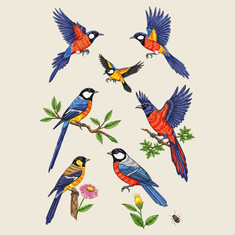 Lebendiger Eisvogelflug