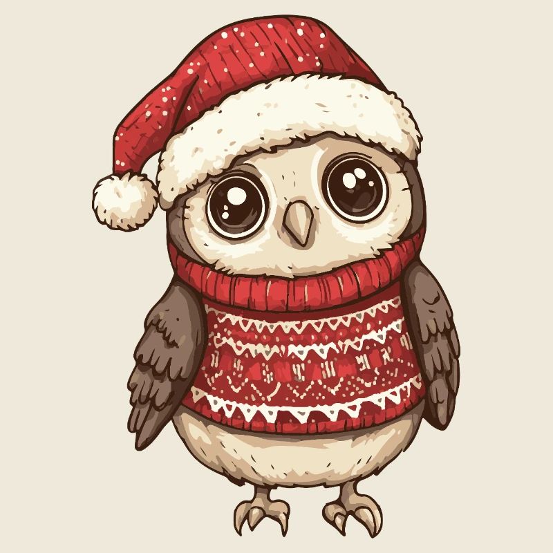 Hibou Noël