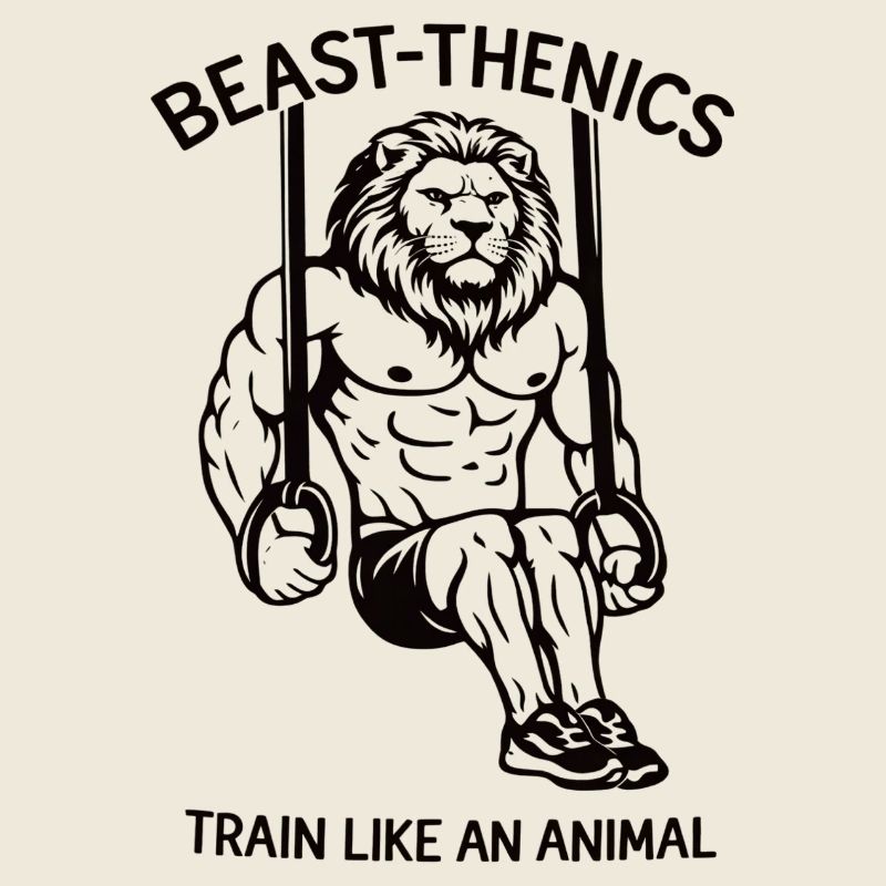 Train like a beast - Lion - Leo - Sport