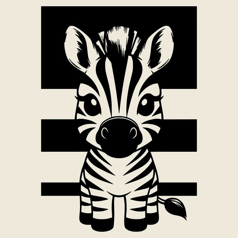 Cute zebra