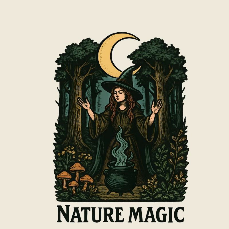 Forest Witch Moon Spell