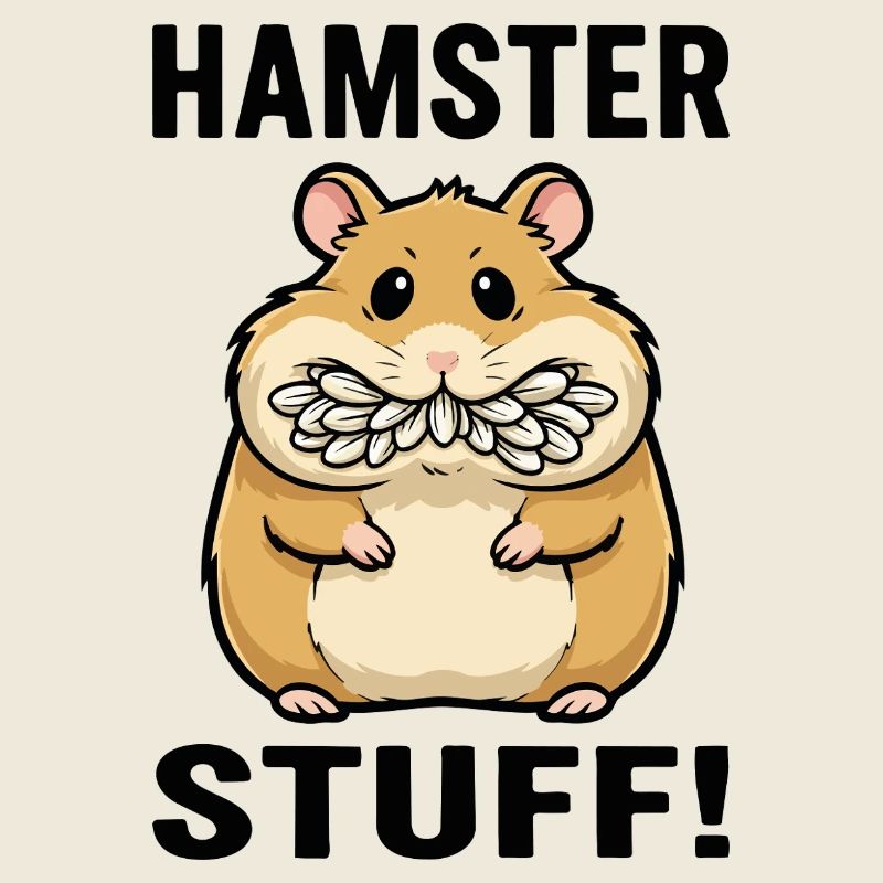 Hamster Stuff Samenwangen Nagetier