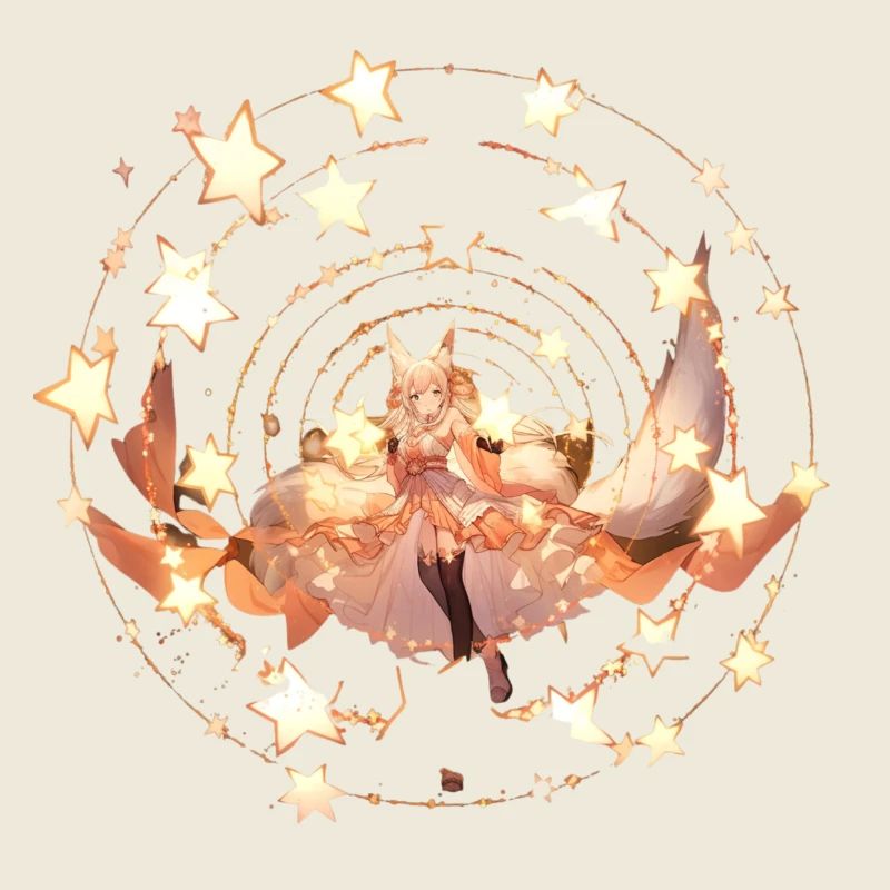 Mädchen aufgehender Stern