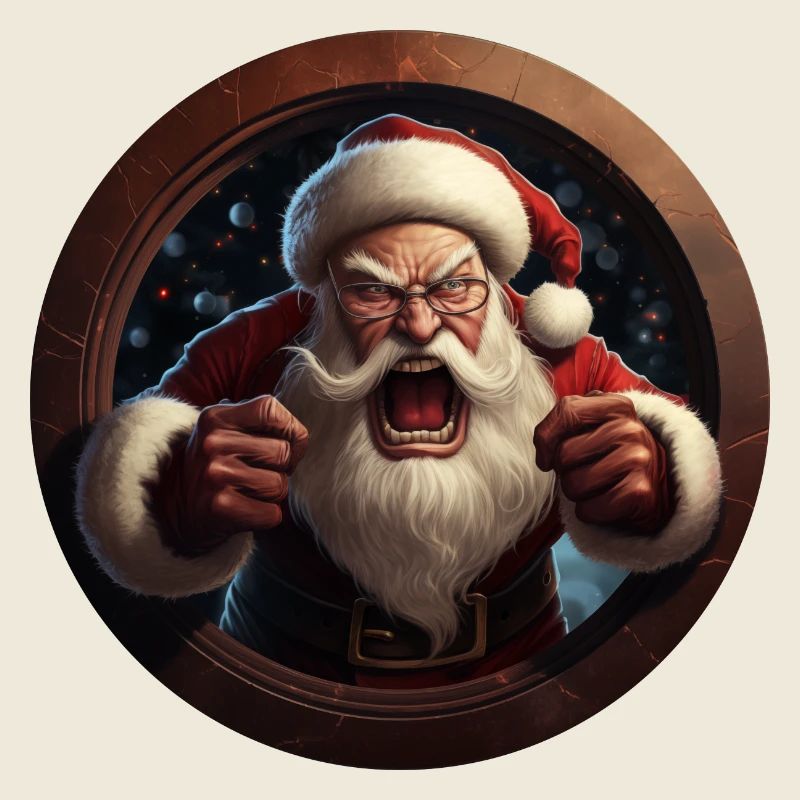 Angry Santa